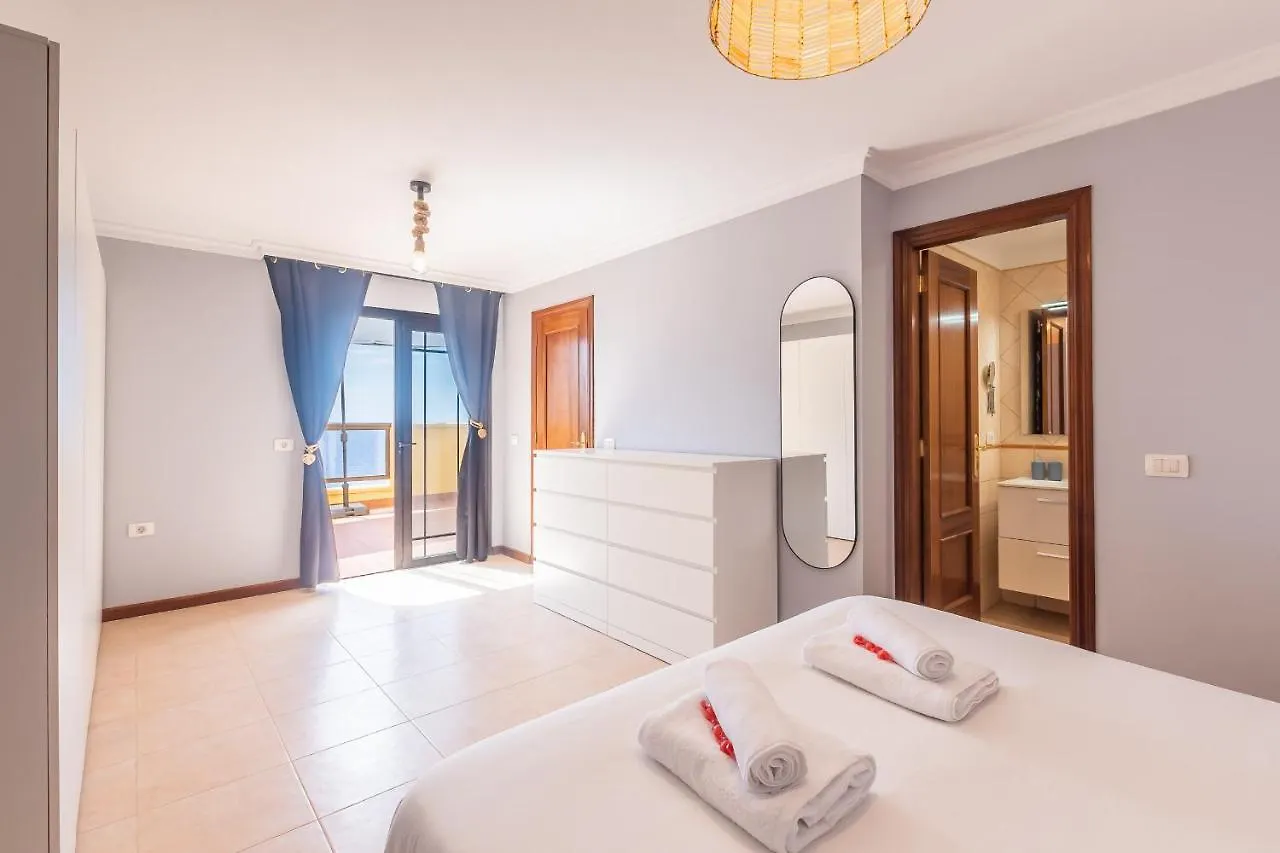 Stunning Sea Views Private Terrace House Villa Poris de Abona Feriehus