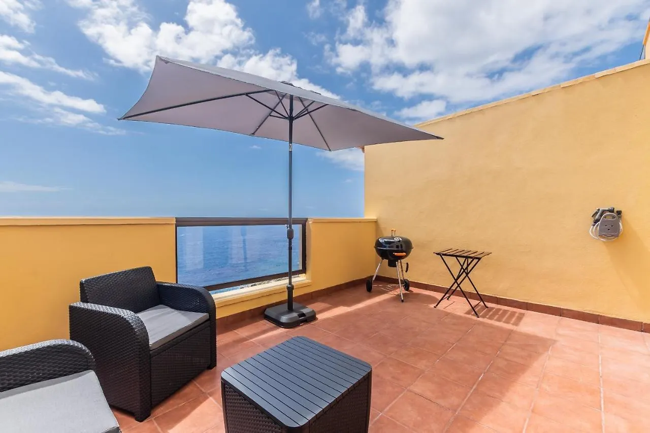 Feriehus Stunning Sea Views Private Terrace House Villa Poris de Abona